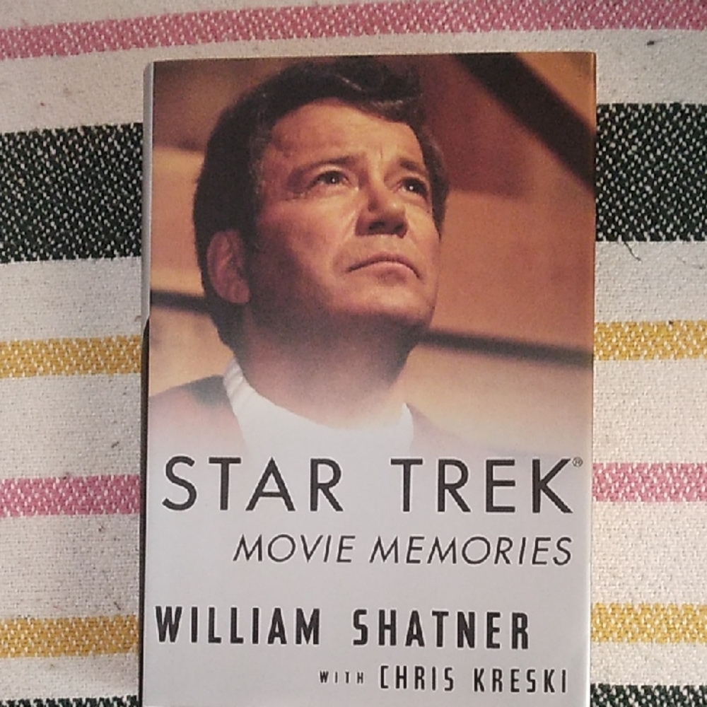 Star Trek: Movie Memories by William Shatner - White/Cream Cover